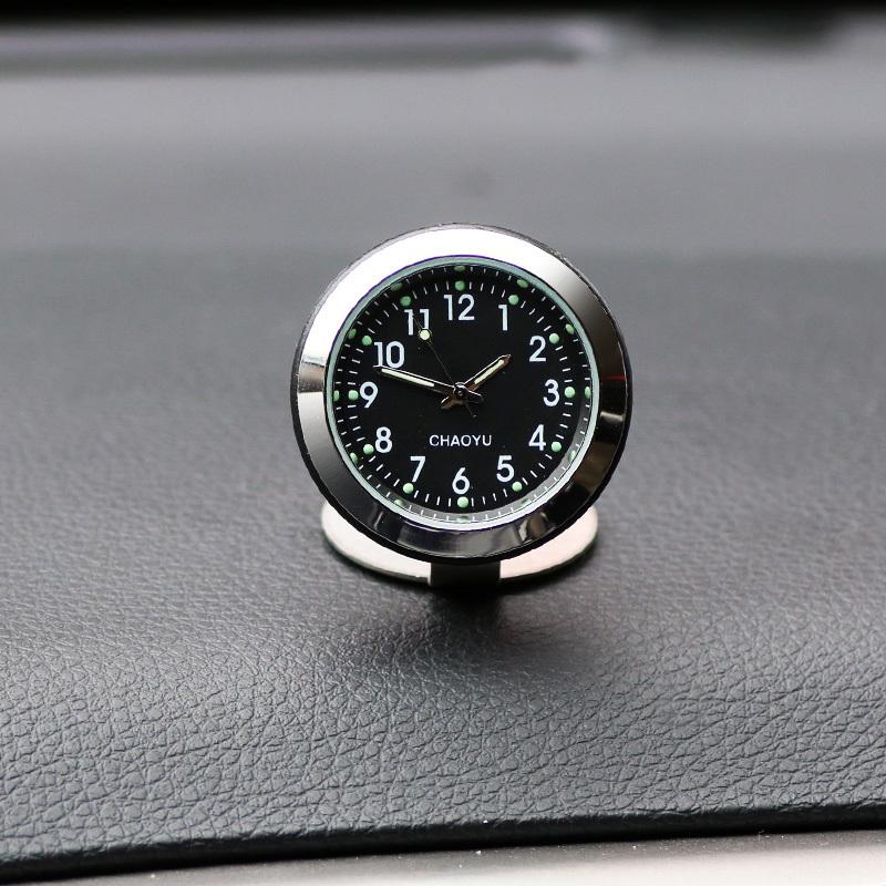 Car Clock Ornaments Automotive Digital Clock Decoration Charms Automobiles Interior Dashboard Watch Decor In Auto Accessories
