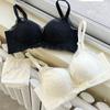 Small egg lace underwear women's small breasts gather and show large steel-free bras, light spring and summer breasts