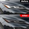 Car Headlight Protection Smoked Black Tint Anti-Scratch Protective Film TPU Stickers For TOYOTA VENZA - Accessories