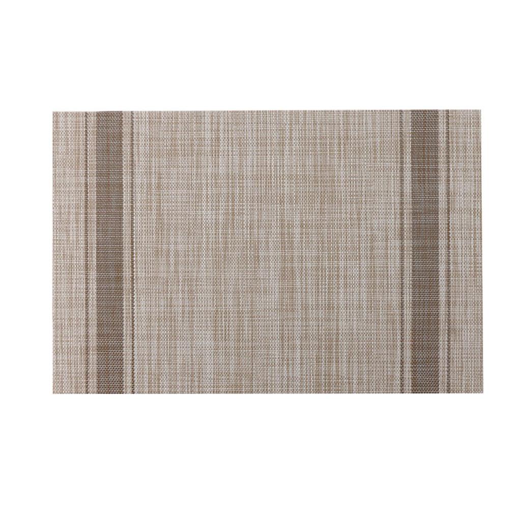PVC Table Mat Dining Pad Place Mats Coaster Non-slippery Anti-Skid Washable Rectangle Multipurpose Bowl Cushion