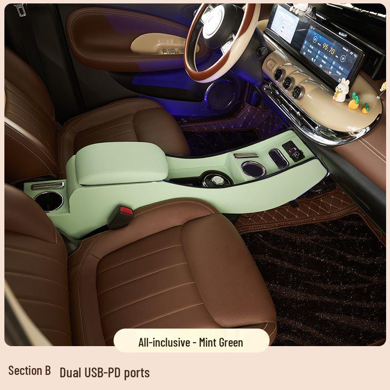 Armrest Storage Box for Wuling Bingo Electric Vehicle Interior Modification