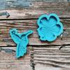 Formenbau Epoxidharz Handwerk Hängender Kolibri Vogel Silikonmaterial Schlüsselanhänger Form