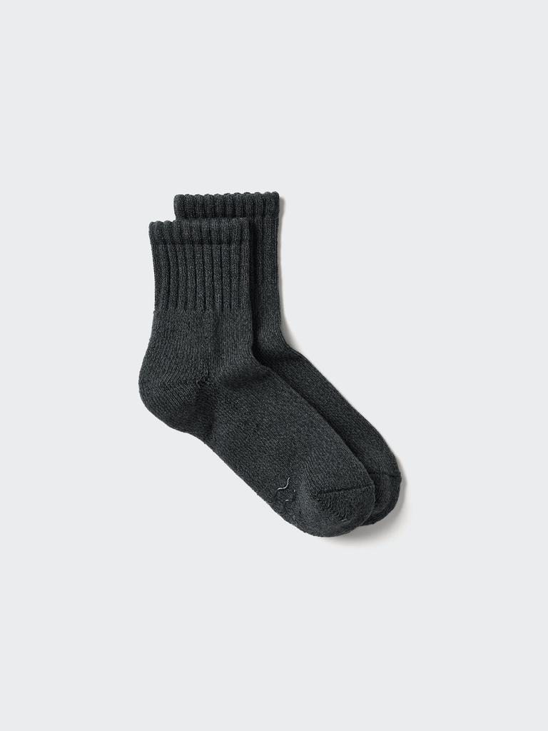 Uniqlo Heattech Half Socks Pile Soft Fit