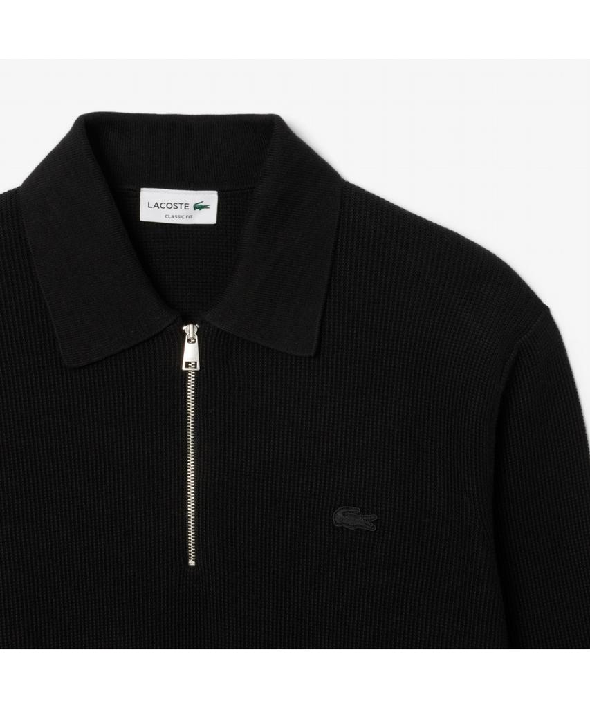 LACOSTE Men'S Wool Cotton Half-Zip Collared Sweater Ah5187-55N 031