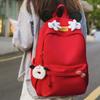 Schoolbag New Simple Niche Design Backpack Casual Commuter Student School Bag Women's Large Capacity Lightweight Cute Backpack