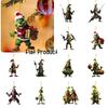 Cartoon Style Car Hanging Decoration Christmas Tree Ornament Acrylic Material
