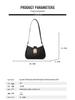 2023 Spring Women's Color Block Crossbody Shoulder Bag
