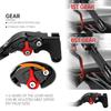HUANGCJ For MT07 MT-07 2025 Motorcycle Brake Clutch Lever Handlebar Handle Grip End Mt07