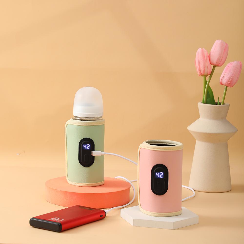 USB Smart Temperature Control Baby Milk Warmer Bottle Sleeve