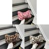 Street Style Leopard Print Chain Bag With Polyester Material For Daily Use