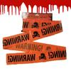 Sign Halloween Supplies Halloween Props Danger Warning Line Halloween Warning Tape Halloween Decor