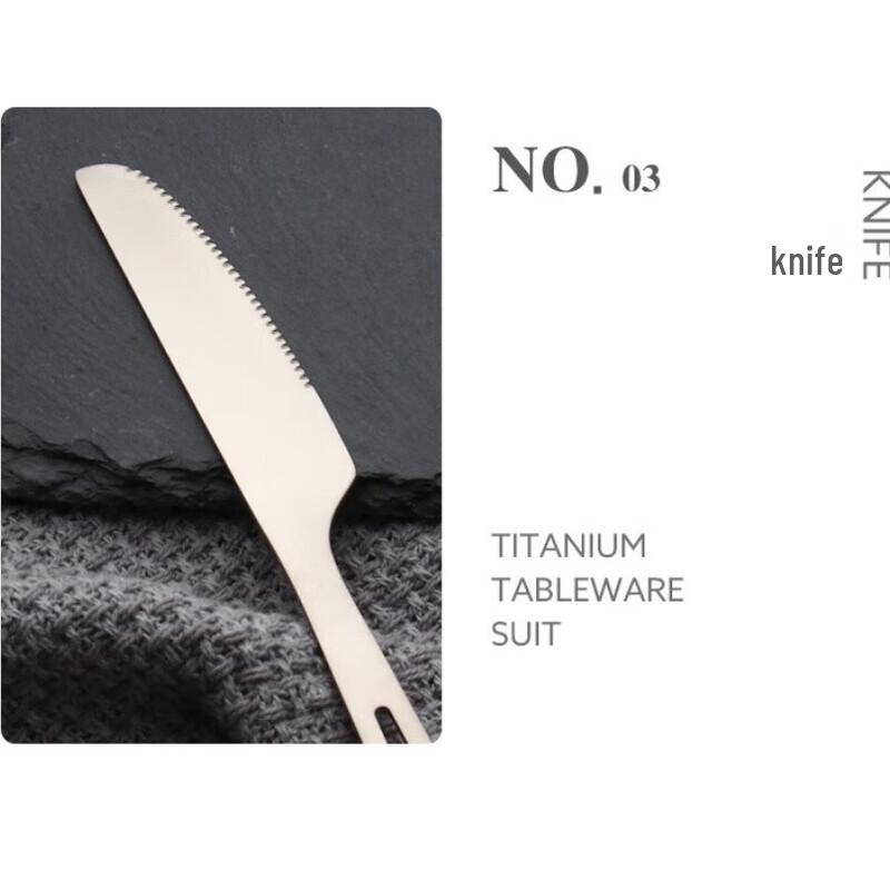 Yoshida Artisan Camping Titanium Fork Set