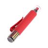 A96I-Solid Woodworking Carpenter Pencil Mechanical Construction Marking Scriber 3 Colors Refill Built-In Sharpener Red