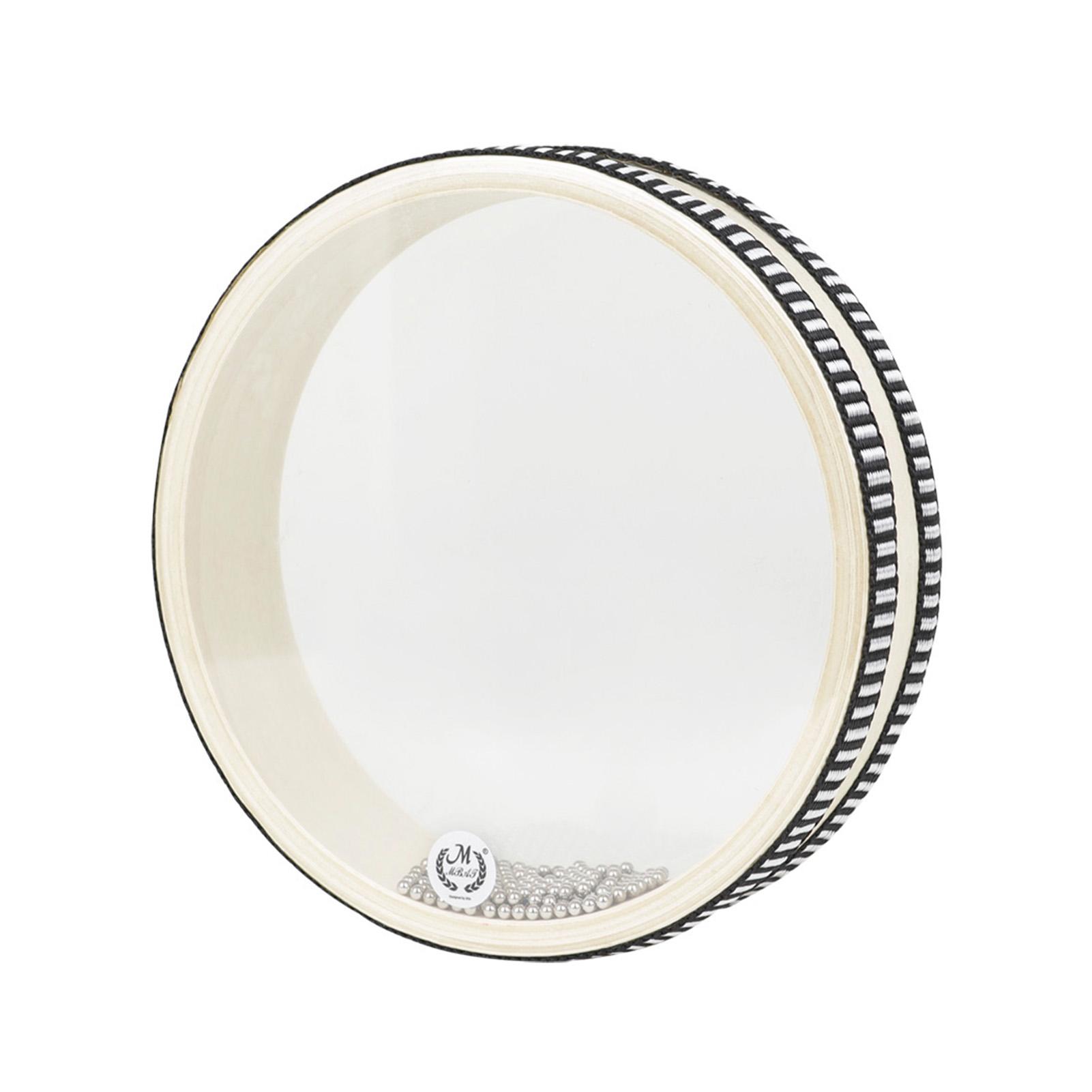 

6-дюймовый прозрачный барабан натурального цвета, океанский барабан, ранний образовательный ударный инструмент для детей, мальчиков, девочек прозрачный