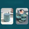 1Pc Multi-Layer Rotating Jewelry Box for Necklaces Earrings Rings and Accessories