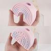 1PC Bogenhalter Regenbogen Silikonformen DIY Gips Zement Harz Epoxidharz Liebesformen