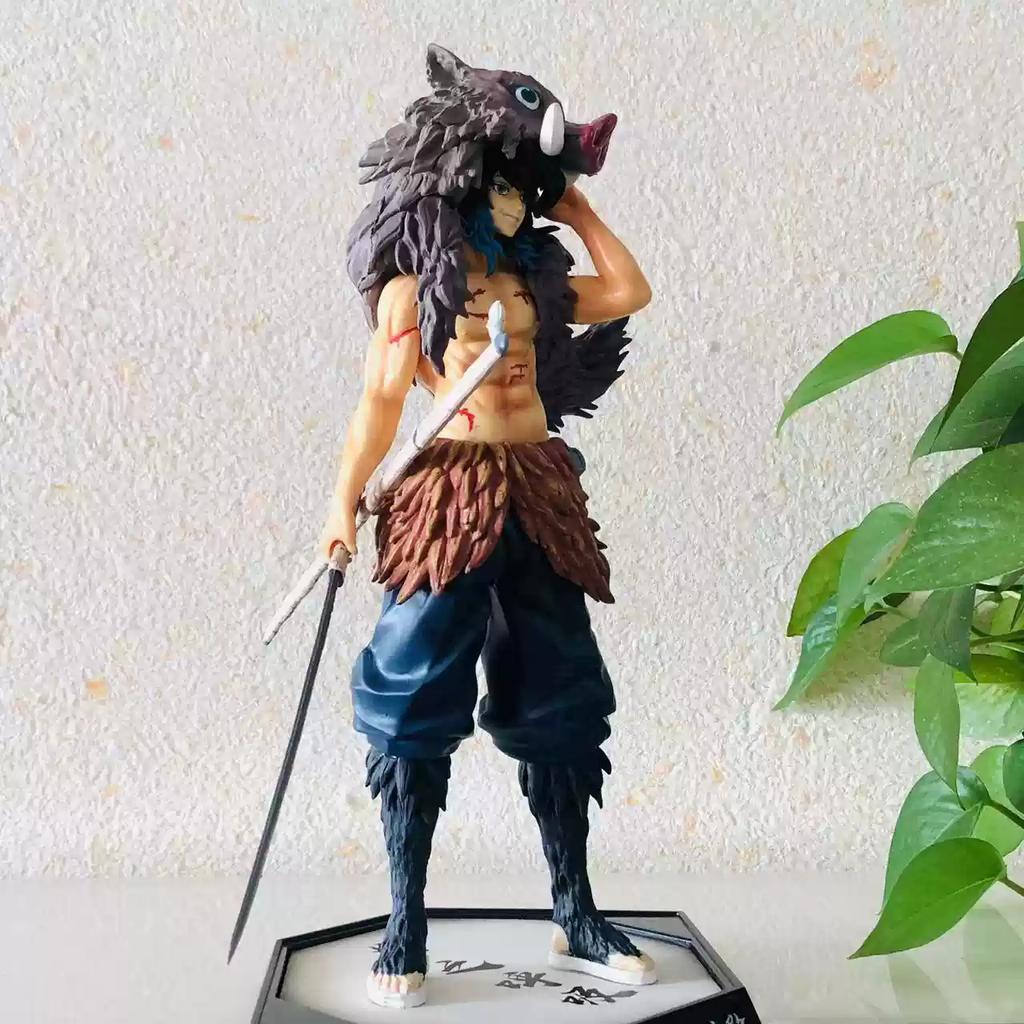 30cm Demon Slayer Kimetsu No Yaiba Anime Figur Daki Giyuutarou Yoriichi Kokushibou Sammlerstück Modell Statue Weihnachtsgeschenk