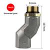 360 Degree Rotatable Universal Joint 1 Inch Fuel Gun Joint  3/4'' Nozzle Joint Head Connector OPW 3/4 Inch Oil Gun Rubber Tube