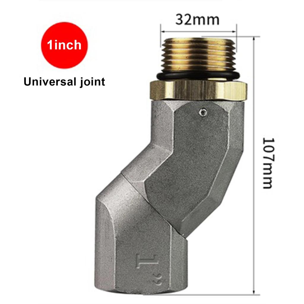 360 Degree Rotatable Universal Joint 1 Inch Fuel Gun Joint 3/4'' Nozzle Joint Head Connector OPW 3/4 Inch Oil Gun Rubber Tube