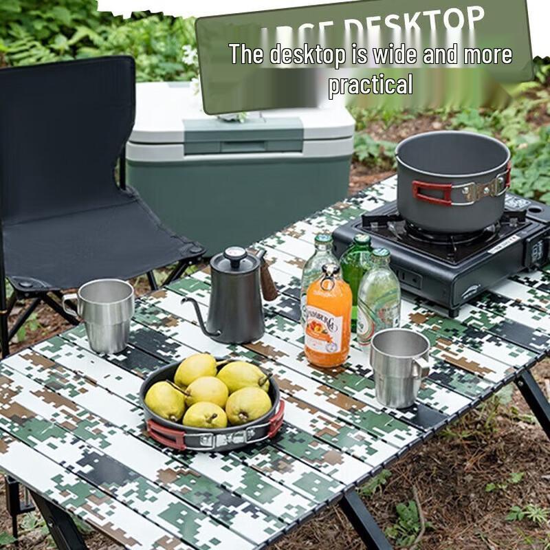 Portable Outdoor Camping Roll-Up Table