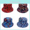 Spider Man Summer Sun Protection Fisherman Hat With Breathable Polyester For Women