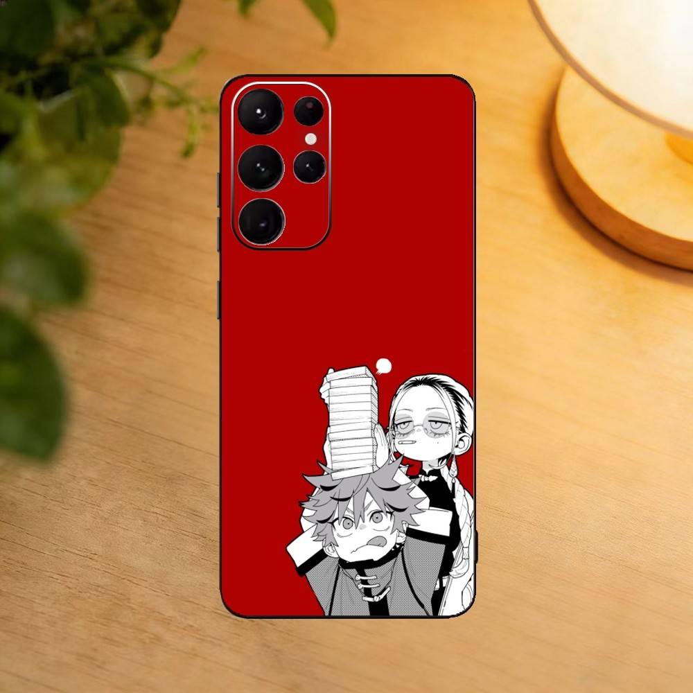 Gokurakugai Alma And Tao Phone Case For Samsung S25,S24,S21,S22,S23,S30,Ultra,S20,Plus,Fe,Lite Black Shell