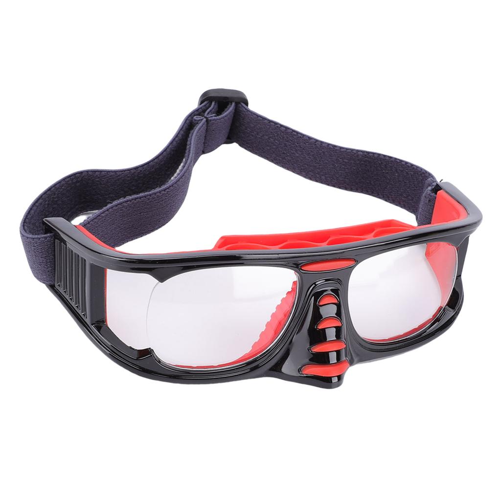 Sport Goggles Anti Fog Scratch Proof Lens Sport Security Goggles with Adjustable Strap for Basketball Cycling Running