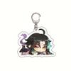 Impact Genshin Acrylic Keychain Anime Merchandise Keqing Paimon Barbara School Creative Pendant Mobile Game Accessories In Stock