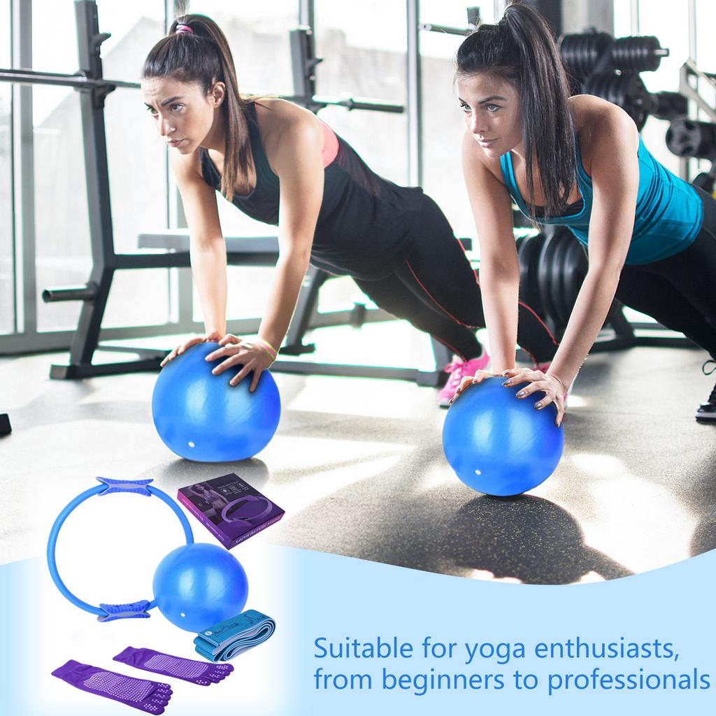Yoga Pilates Circle 13-piece Fitness Set Home Exercise Novice Yoga Equipment Accessories