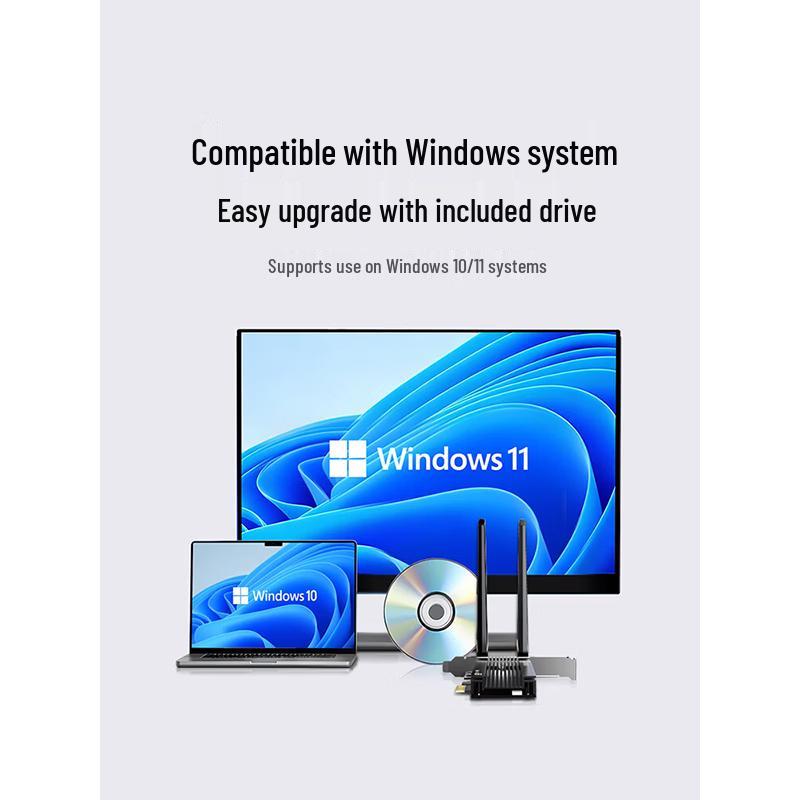 Ugreen CM788-75903 PCIe WiFi6 Wireless Card with Bluetooth 5.4 (CN Version)