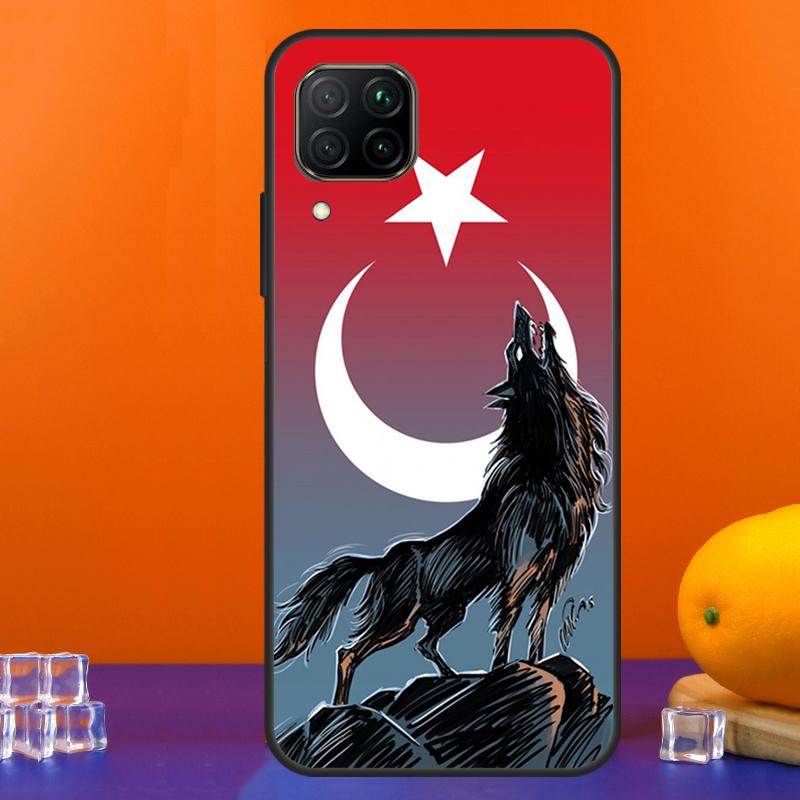 Turkey Wolf Mustafa Kemal Atatürk For Huawei Nova 12s 12i 11i 8i 9 10 SE Y91 Y90 Y60 Y70 Y72 Y61 P20 P40 Lite P30 P60 Pro Case