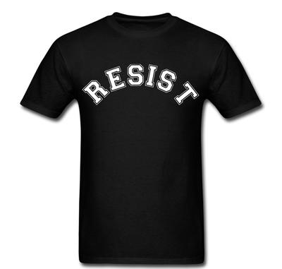 Odporujte povstání revoluce anarchista anarchismus tričko unisex tričko