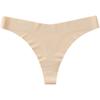 Perizoma monopezzo senza cuciture a vita bassa in seta ghiacciata intimo sexy sportivo europeo e americano comodo traspirante ad asciugatura rapida perizoma