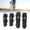 4PCS Knee Pads Elbow Pads Night Luminous Knee Protective Gear Set for Outdoor Off Road Cycing Riding