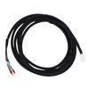 Servo Motor Low Power Power Cable Fit for A4 A5 A6 Flame Retardant Soft Easy Wiring 3.0m