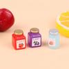 1:12 Miniature Drink Bottles Dollhouse Fruit Sauce Kitchen Food Model DIY Toy Doll House Accessories Play Tiny Food Toy