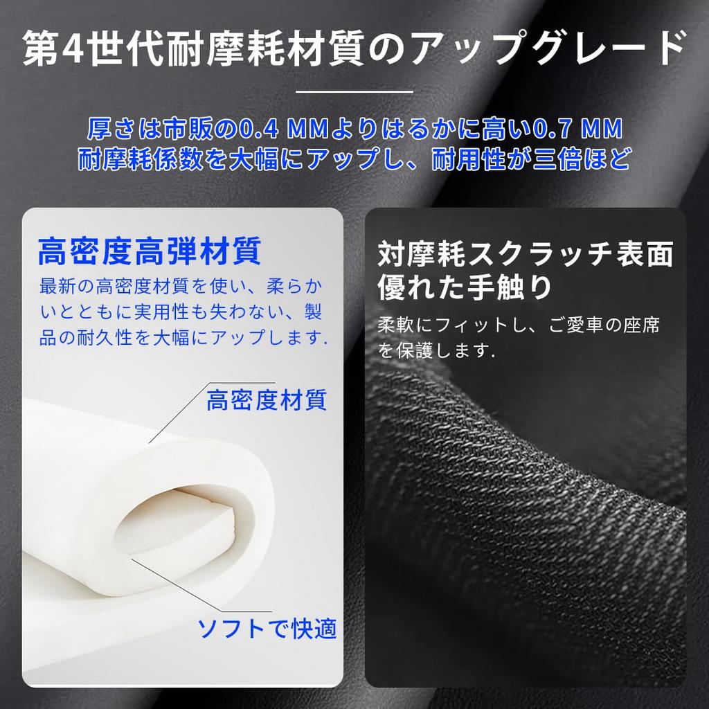 Teucro Seat Back Cover, For All Honda Series (N-Box, Insight, Avancia, C-HR, Airwave, Cross,