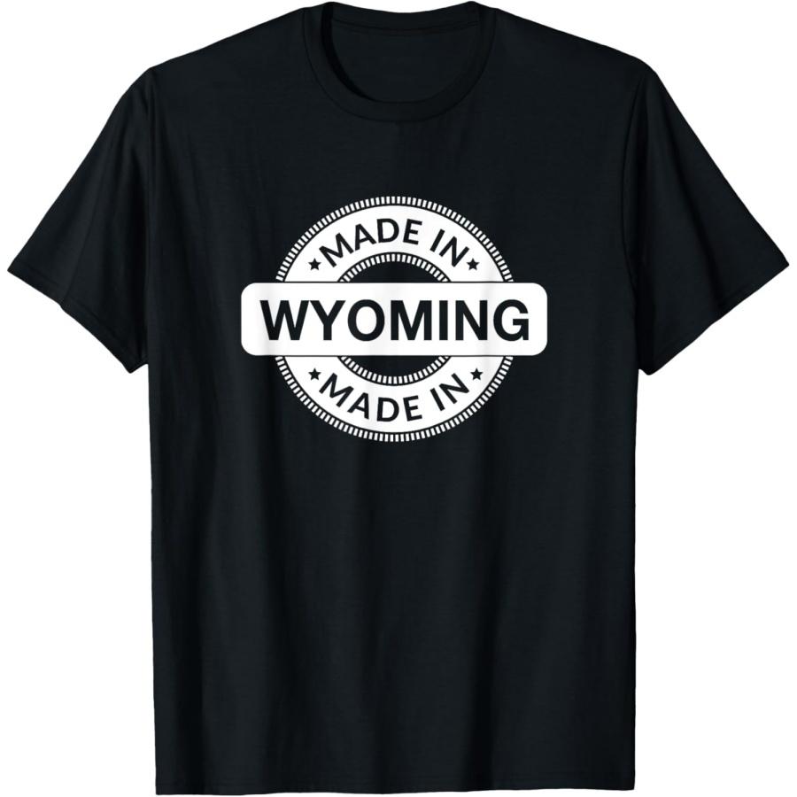 WYOMING Home - Made in WYOMING Label - Classic T-Shirt S