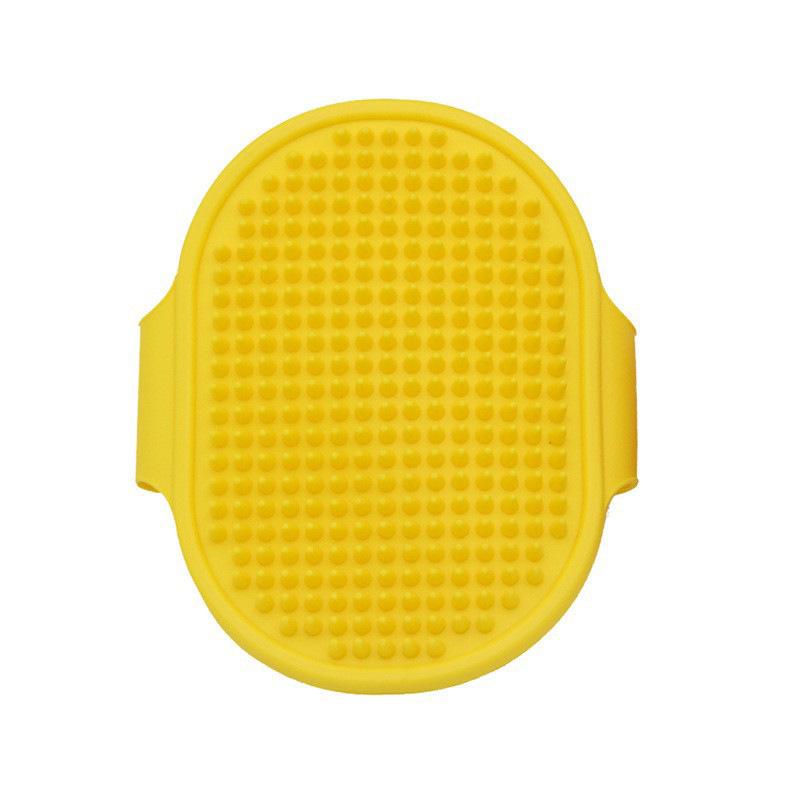 Pet Bath & Massage Brush for Dogs and Cats - Hair Cleaning & Removal