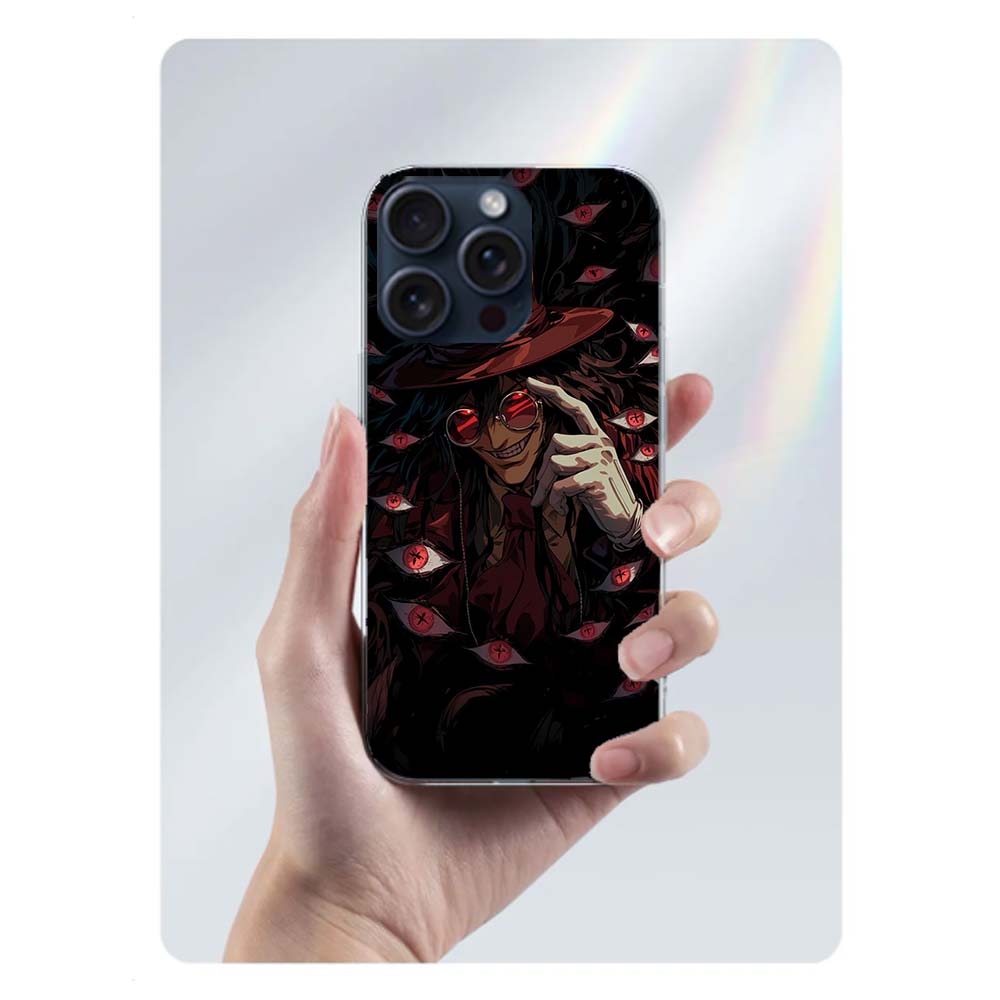 

Alucard Helsing Clear Phone Case For Iphone 17 Air 16 Pro Max 15 Pro 14 Plus 17E 16E 11 13 12 Mini Cover Cases Fundas Cell TPU C iPhone 17 Pro Max