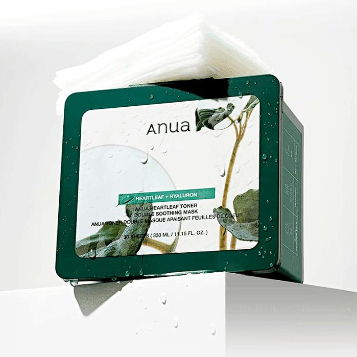 Anua Heartleaf Toner Double Soothing Mask 30EA