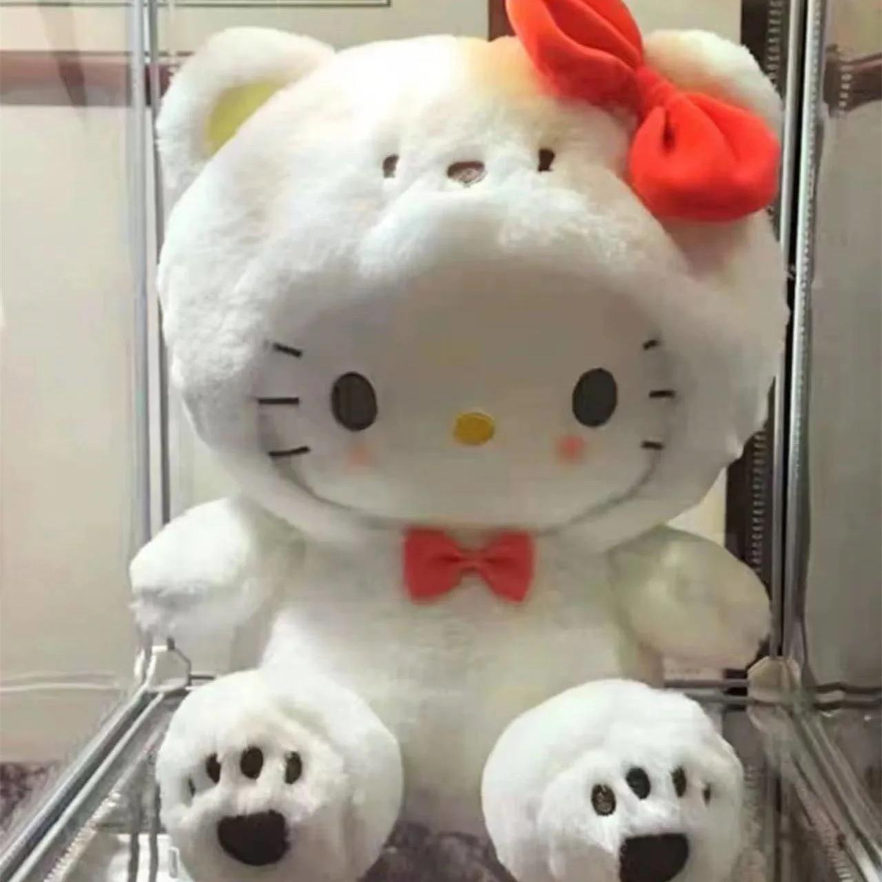 

25 см Кавайная Плюшевая Игрушка Sanrio Собачка Нефритовая Куроми Кукла-Переодевашка Плюшевое Животное Куклы Patung Подарок на День Рождения Мягкая Пушистая Обнимательная Уютная Очаровательная Мягкая