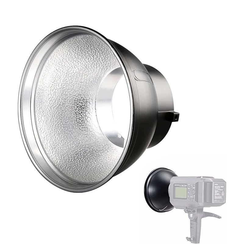 

[Authorized Japanese distributor] Godox AD-R6 reflector 7 inches bowens mount With hole for umbrella [MS300 AD600Pro AD400Pro SK400ii correspondence]