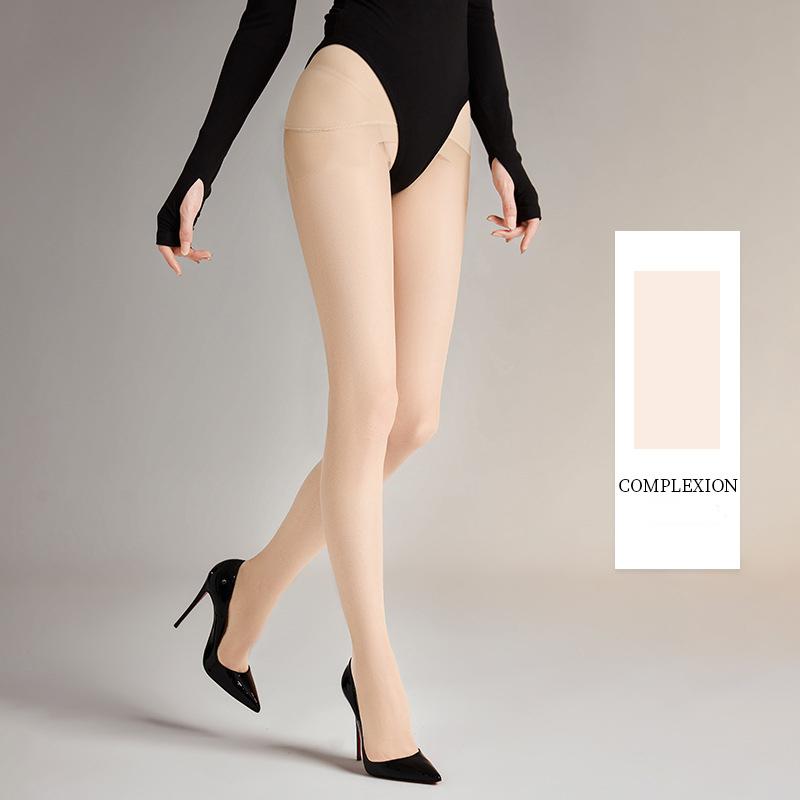 5-20D Seamless Silk Tights For Women Summer Ultra-Thin Pineapple Stockings Anti Hook Thin Pantyhose