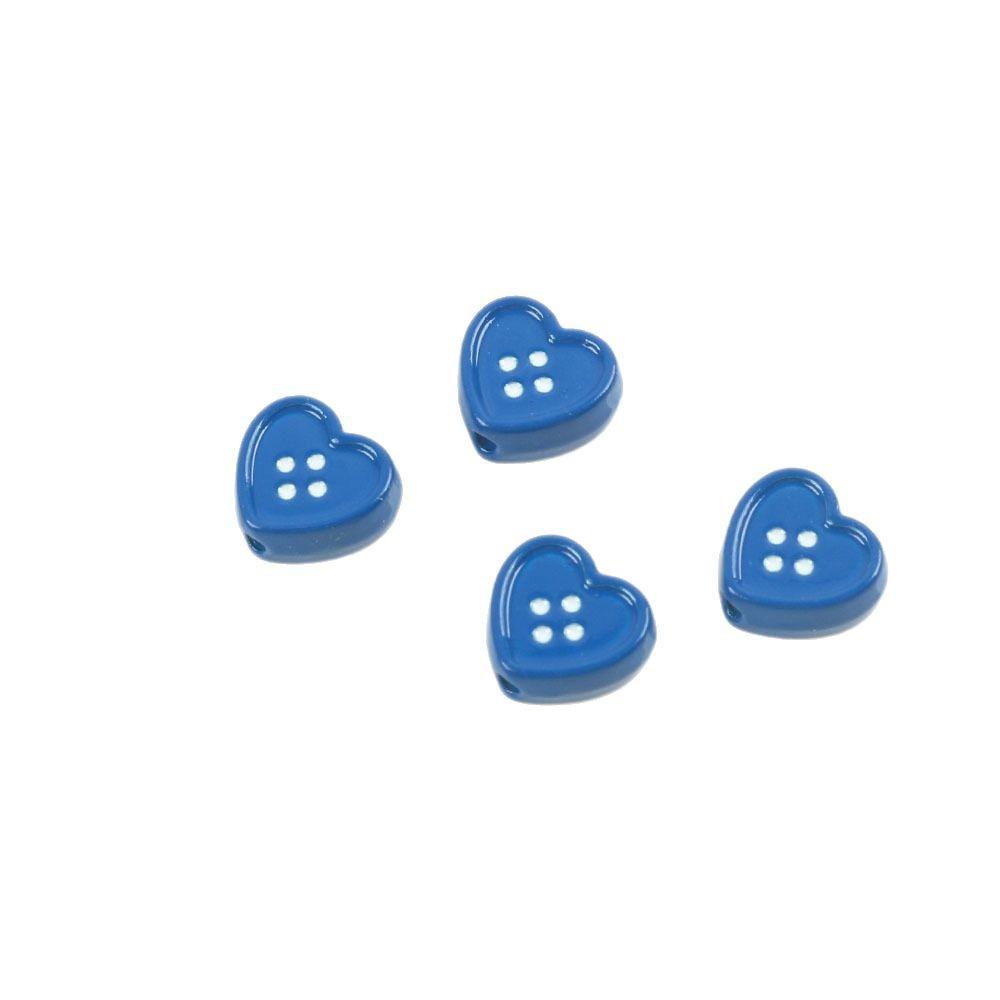 Cute Sweet Metal Love Button-Shaped Jewelry Accessories Wind Hair Accessories Mobile Phone Case Diy Necklace Material