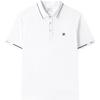 New Polo Shirt Men's Standard White F11M321103FWT