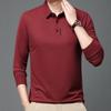 Pierre Cardin Men's Long-Sleeve Breathable Polo Shirt