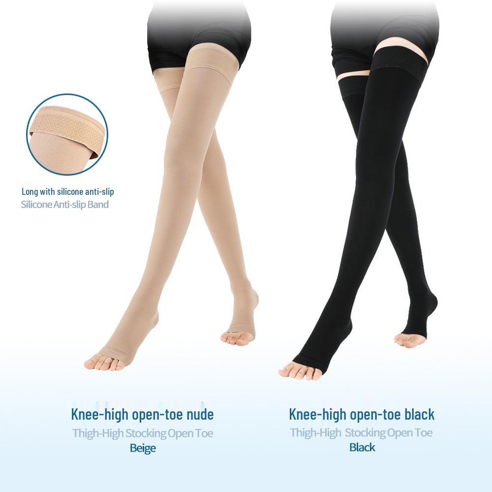 Class II Compression Calf-Length Socks for Varicose Vein & Thrombosis Prevention