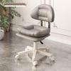 Liftable Rotating Beauty Stool with Backrest - Simplistic Design for Makeup and Nail Art