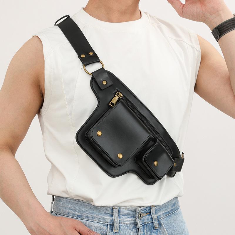 Borsa a tracolla singola, marsupio, borsa sportiva semplice, borsa a tracolla casual, borsa a mano per donna